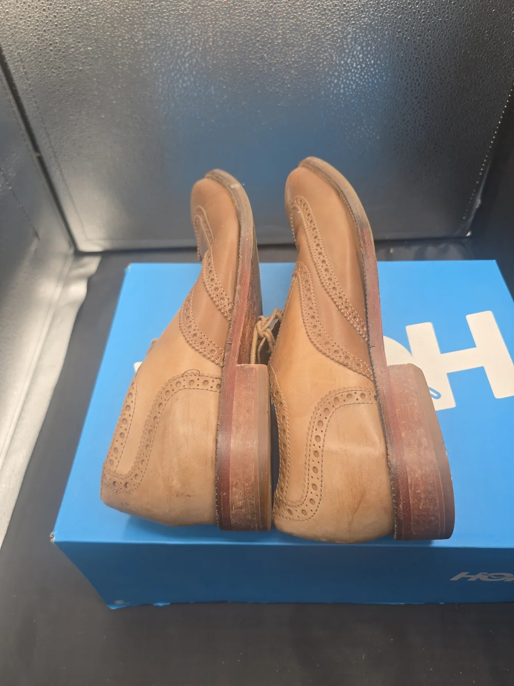 Cole Haan‎ Brown Leather Wingtip Oxfords